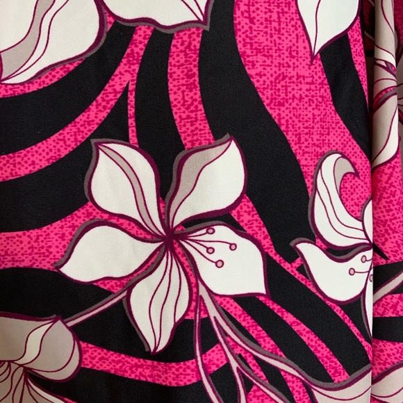 Silhouette Solutions Floral Tankini Top Sz 22D - Picture 2 of 12